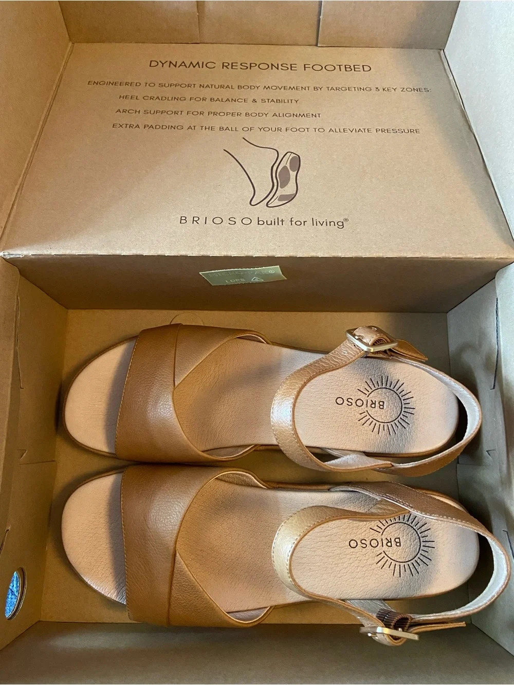 Brioso Leather Sandals